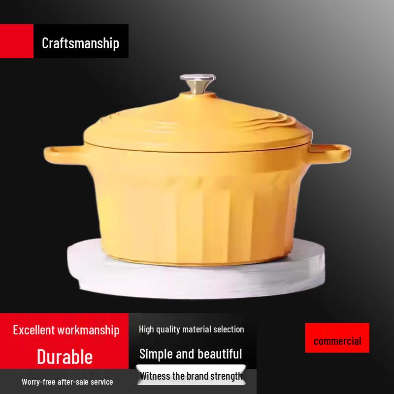 Sule Enamel Cast Iron Non-Stick Pot