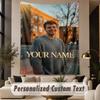 Custom Text Printed Tapestry Alex Warren Pattern Large Wall Hanging Indoor Room Decor