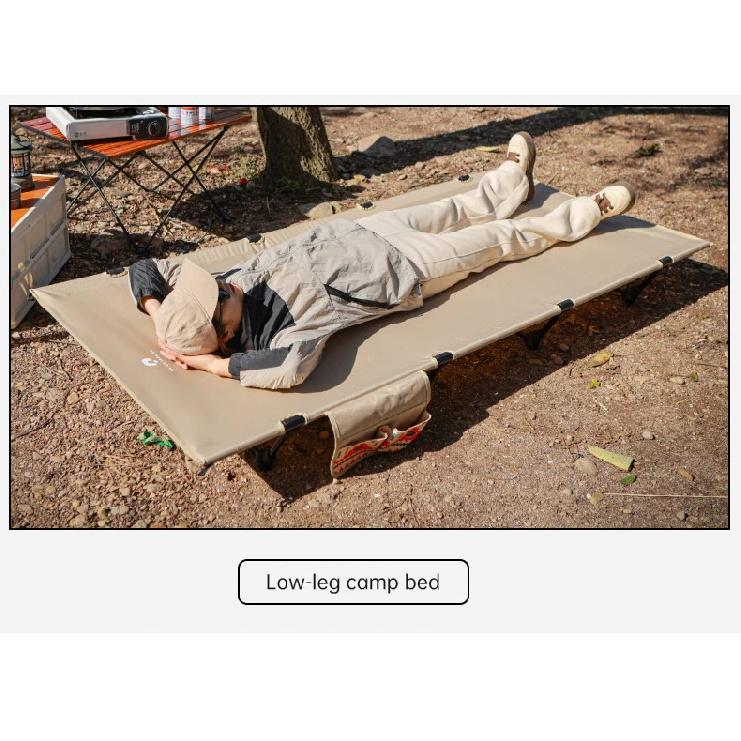 Upgrade 4 Rods Widen Folding Camping Cot Bed 80/90cm Portable Ultralight Outdoor Travel Sleeping Bed 1-2 Person Camp Folding Bed