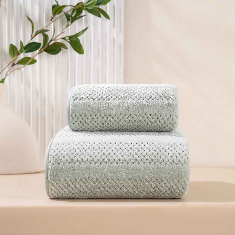 Ananas Gitter Badetuch Set Korallenfleece Hohe Saugfähigkeit Schnelltrocknend Weich Dickes Handtuch für Zuhause Bad Spa