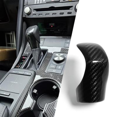 Yipmotiv Carbon Fiber Gear Shift Knob Cover for Lexus IS200 IS300 IS350 IS500 F