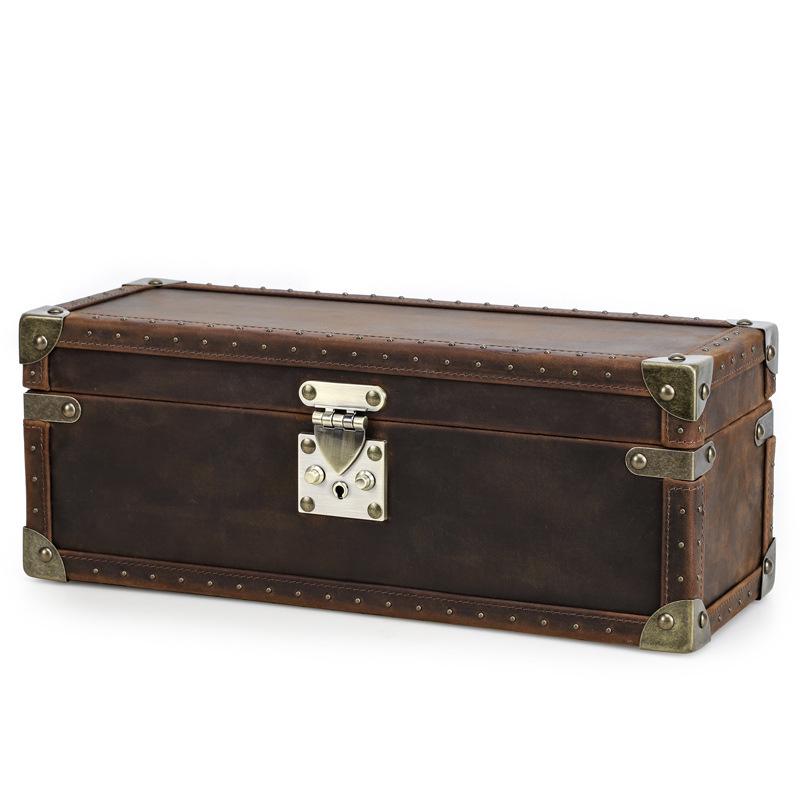 

Handmade Genuine Leather Five-Piece Watch Storage and Display Box кофейный