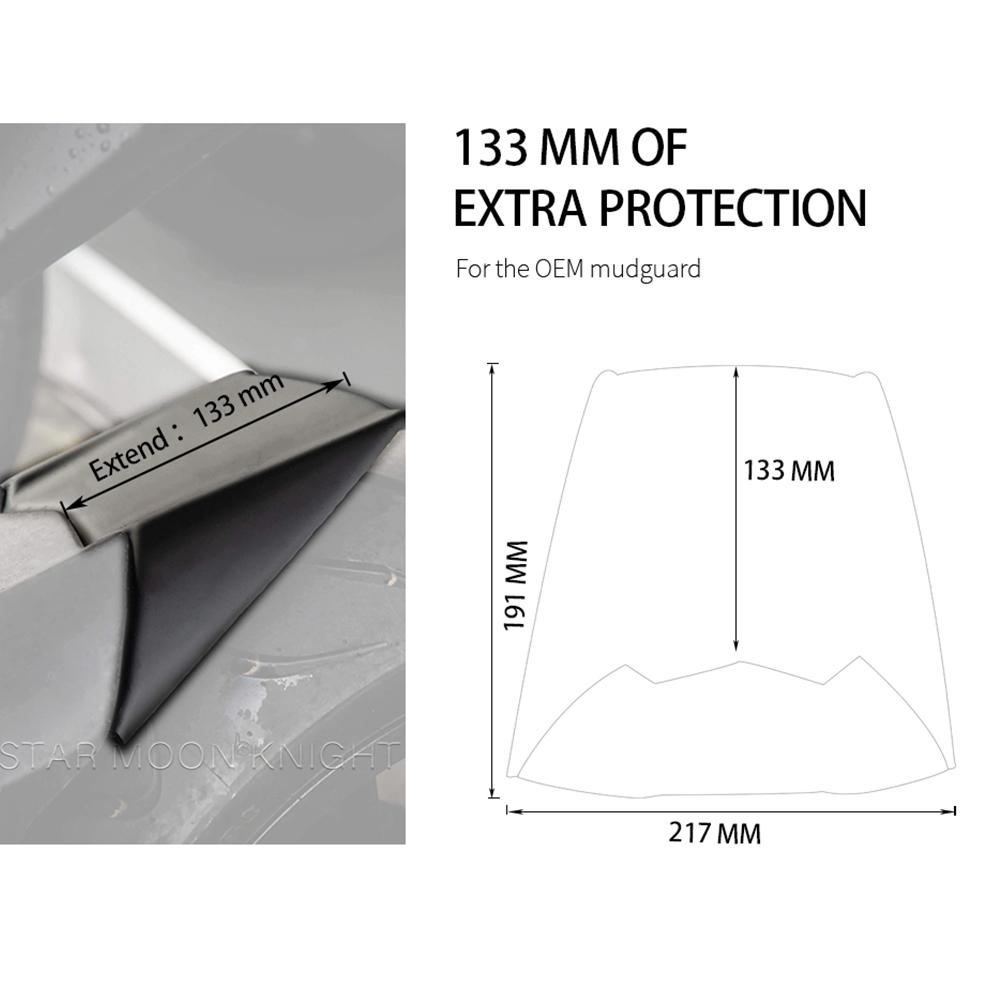 Zadní blatník TRACER 900 pro YAMAHA TRACER 900 GT TRACER900 2018 - Rozšíření zadního blatníku pro motocykl