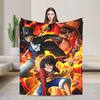 Katakuri Figure Flannel Blankets Monkey D Luffy Awesome Throw Blankets for Bed Sofa Couch 125*100cm Bedspread