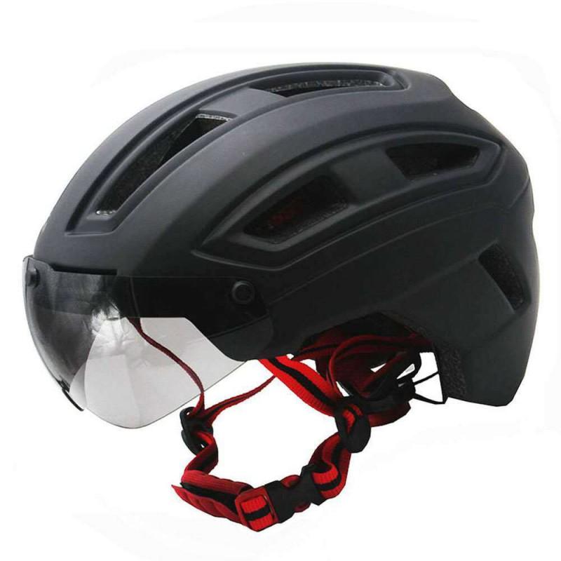 Magnetic Goggle Compatible Cycling Helmet Adults Ventilated Road Mountain Bike Unisex EPS Foam One Size