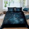 Periodic Table Of Elements Duvet Cover Science Bedding Set Microfiber Chemistry Lovers Learning Image For Kids Teens Adult Decor