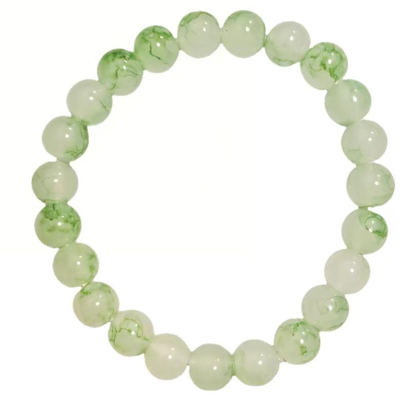 Imitation Xinjiang Hetian Jade Lotus Pod Bracelet - Best Friend Student Accessory