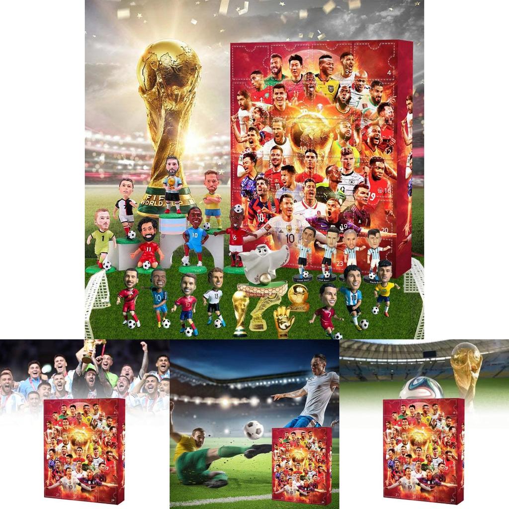 Exciting World Cup Advent Calendar Festive Pvc Design For Holiday Cheer And Countdown