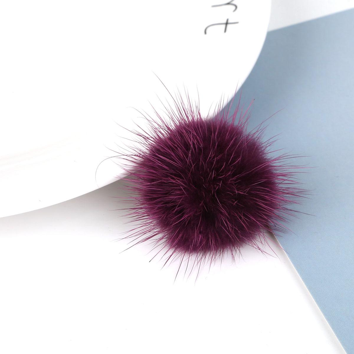 

3,5 см помпоны из норки, меховые шарики, помпон для шитья, вязаный брелок, шарф, обувь, шапки, сделай сам, ювелирные изделия, аксессуары 3.5cm 1pc