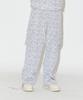 F8KE CHEMICAL CLUB Flower Cargo Pants Gray