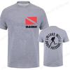 Taucher T-Shirts Taucher T-Shirts Personalisierte Tauchshirts Individuelle Tauchtops DIY Name auf der Vorderseite T-ShirtTauchshirt Geschenk