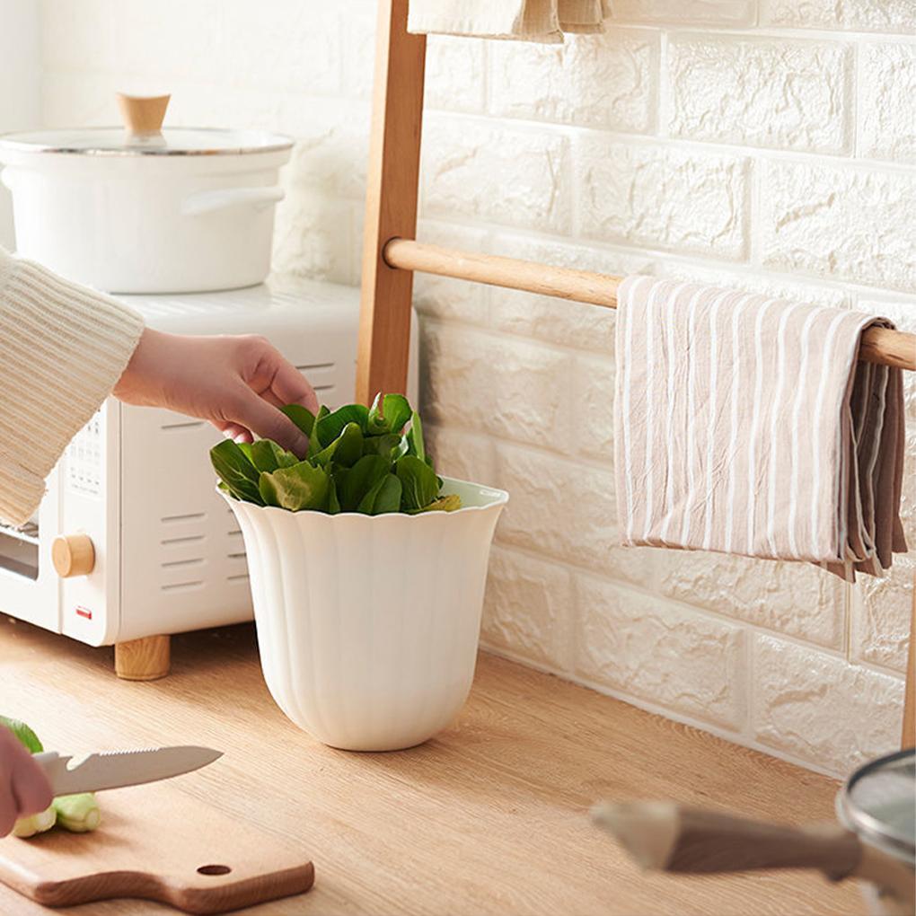 Kształt Kwiatu Wiszący na Drzwiach Szafki Kuchennej Pojemnik na Śmieci Kosz na Puszki Pojemnik na Odpady