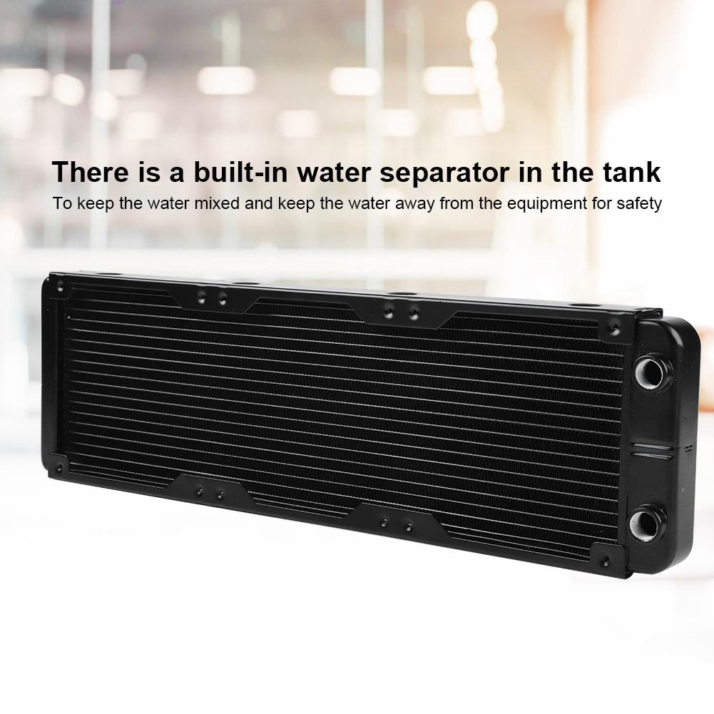 120mm 360mm 18 Tubes Thread Water Cooler Radiator for PC Computer Water Cooling (360mm)