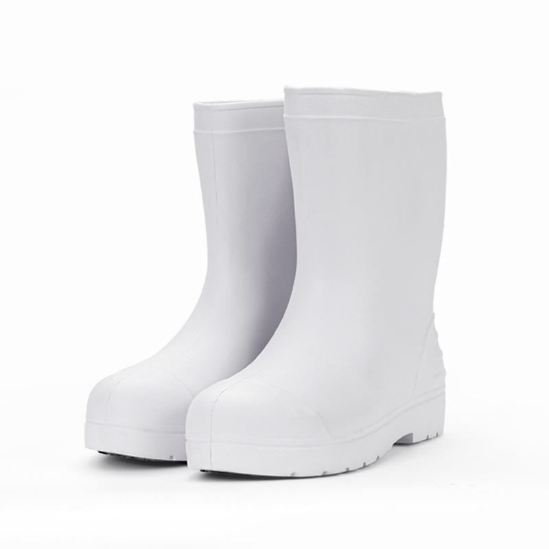 

Lutai EVA Mid-Calf Rain Boots - Wear-Resistant, Comfortable, Waterproof, Oil-Proof, Non-Slip Shoes for Chefs. Size 36-37