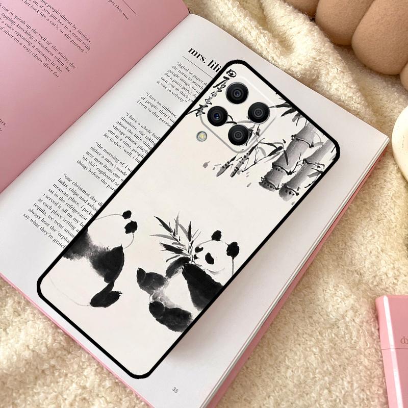 Chinese Bear Panda Case For Samsung Galaxy M31 M13 M11 M12 M14 M15 M06 M16 M36 M56 M53 M32 M52 M35 M55 M34 M54