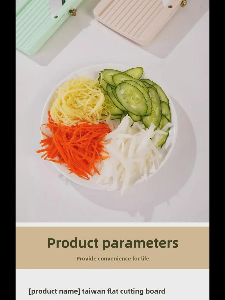 Taiwan Multi-Function Cutting Board with Grater for Potatoes and Radishes