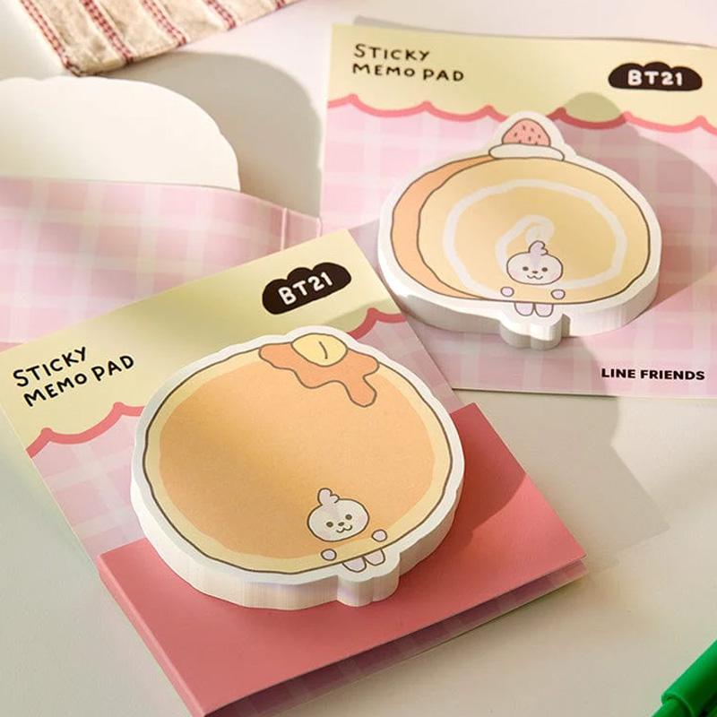 BT21 Baby Bakery Sticky Memo Pad (8 Options)