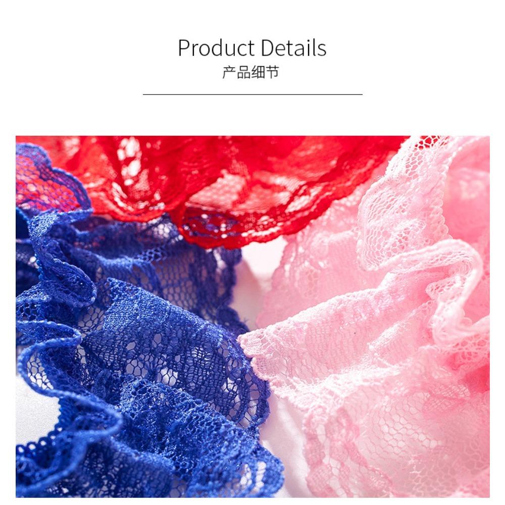 Spitzen String mit offenem Schritt Massageperle Sex-Slips Damen Sexy Transparent Heiß Kostenlose T-Pants