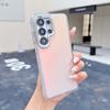 KEYSION Laser Gradient Colorful Phone Case for Samsung Galaxy S24 S25 S26 Ultra 5G S26+ S25 FE TPU+PC Shockproof Back Cover