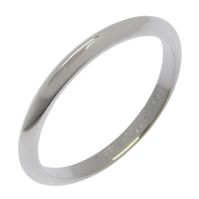 TIFFANY&Co. Knife Edge Ring Pt950Platinum #4.1(US Size) 2.3g Women Used
