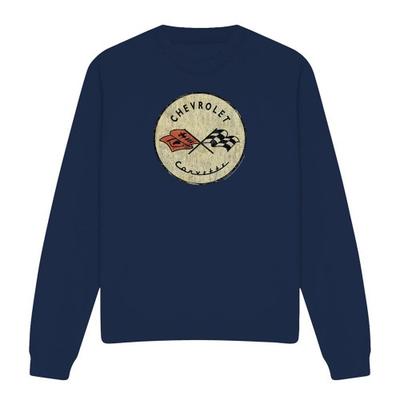 Chevrolet Unisex-Erwachsenen-Old Vette-Sweatshirt