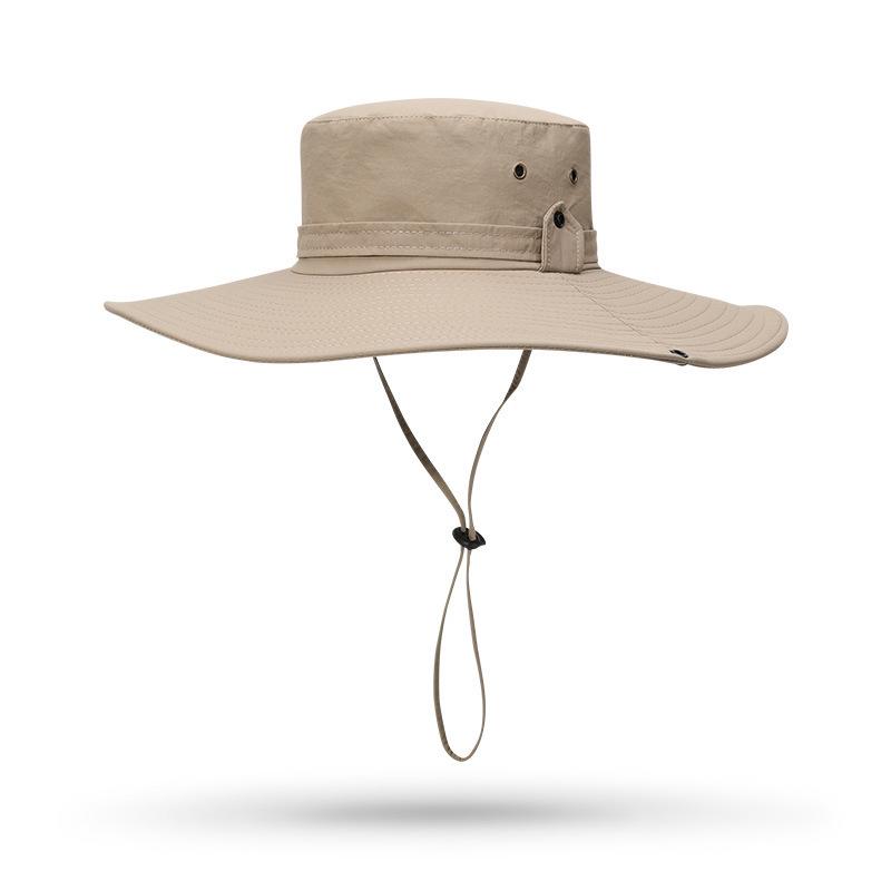 Men's Wide Brim Sun Protection Hat for Spring/Summer: Fishing, Outdoor, UV Protection, Mountaineering