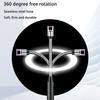 3PC Electronic Lighter Outdoor Kitchen C Type Rechargeable with Safety Lock Suitable for Candle Gas Stove Smoke Accessories New
