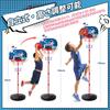 EagleStone Basketball Hoop, Toy with Automatic Scoring, Sound Effects, 3-in-1 Play, Freestanding, Adjustable Height, Holds 4 Balls, Wall or Door