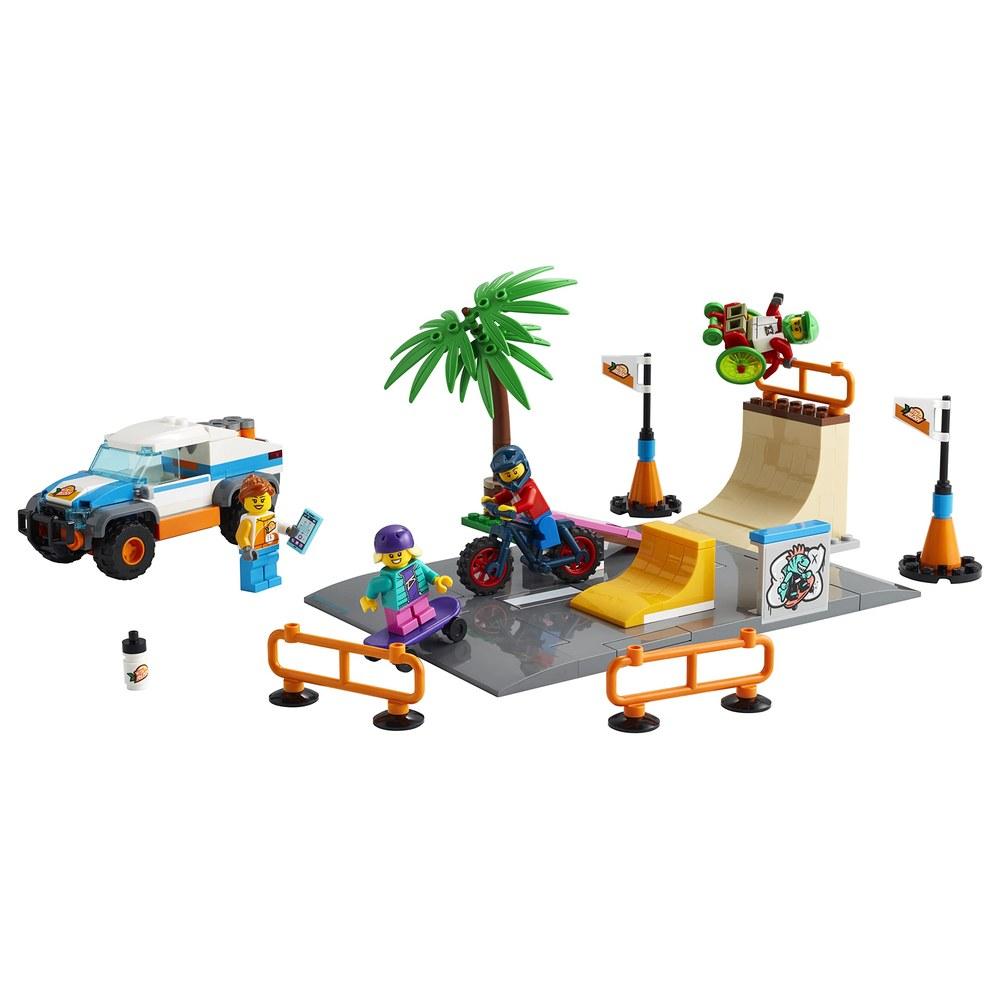 LEGO City Skate Park with Road Plate 60290