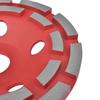 VidaXL Disque de broyage diamanté à double ligne 180 mm 140621