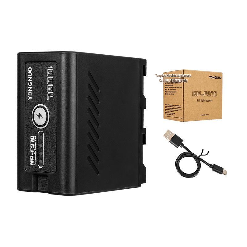 Yongnuo NP-F970 Rechargeable Battery with Type-C Charging for LUX100/200 Series чёрный