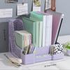 1pc Thickened Bookshelf with Detachable Desktop File Holder, File Frame, File Column, and Storage Rack for Office Supplies