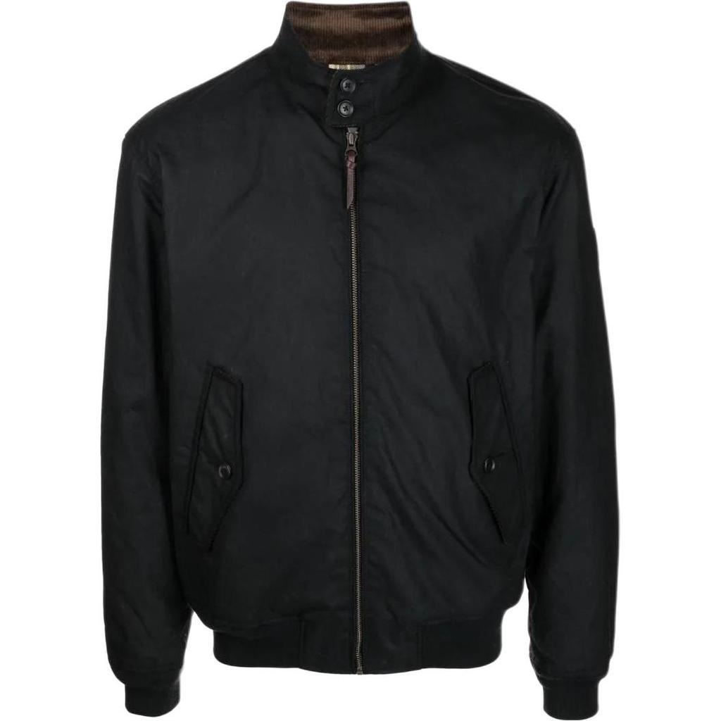 Polo Ralph Lauren SS22 Baracuda Zip Windbreaker Jacket Men Jackets Black 710856258001BLACK