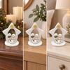 Resin Nativity Scene Figurine Slender for Shelf, Religious Décor Arrangement