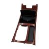 Car Interior Wood Color Gear Shifter Panel With Cup Holder Seat Heater Switch Button for Toyota Camry 2002-2006 Manual Gear