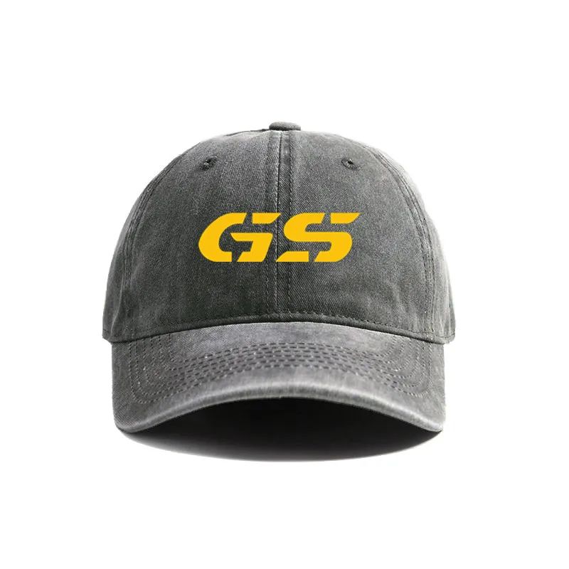 GS Adventure Baseball Caps Distressed Hats Cap Men Women Retro Outdoor Summer Adjustable Hats Leisure Outdoor Sun Protection