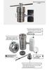 Hydrothermal Synthesis Autoclave with PTFE/PPL Liner - High-Temperature Digestion Vessel