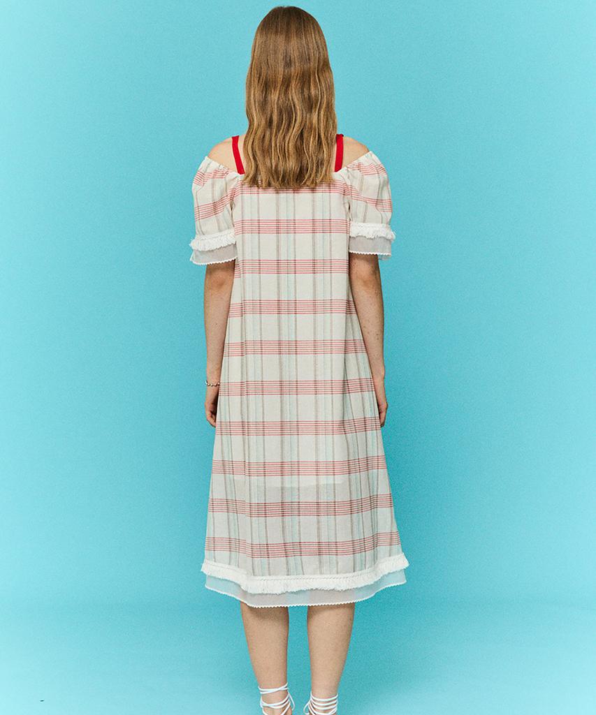 COCANCL Woven Sunset Long Dress