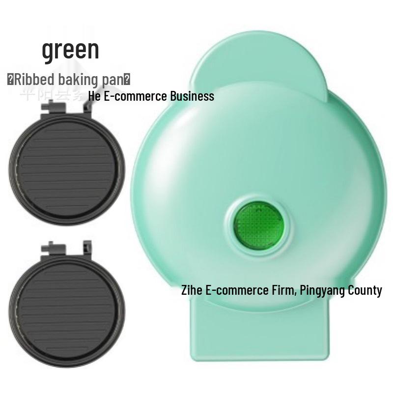 Mini Waffle, Bread, Crepe, and Sandwich Maker - All-in-One Breakfast Machine