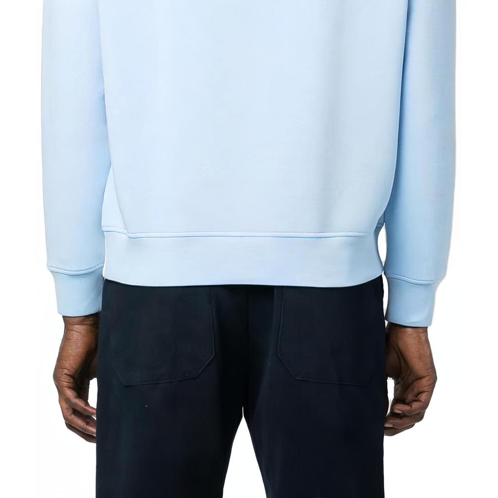 Emporio Armani Ss23 Brand Logo Letter Print Pullover Casual Long Sleeve Sweatshirt Men Sweatshirt White 3R1MBE-1JHSZ-0164
