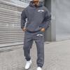 New European size hot sale men's and women's street trend fleece hooded print sweater hoodie cover