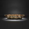 Sculptural Decorative Bowl with Enamel Finish Multifunctional Aluminum Fruit