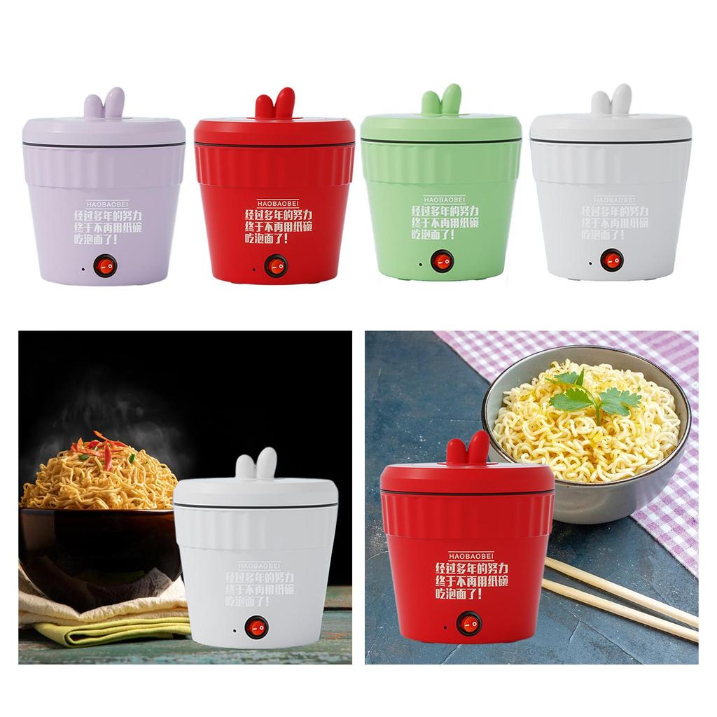 Arată electrică, antiaderentă, portabilă, cu abur pentru supă, pentru paste, fulgi de ovăz, ramen