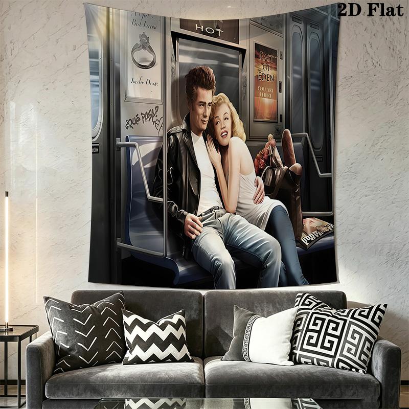 Rick'S Vegas Nights Tapestry Background Cloth Fashion Print Wall Covering Decoration Homestay Soft Decoration Tapestry Background Cloth