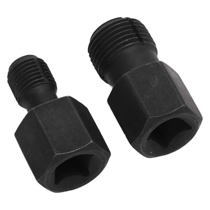 O2 Sensor Rethread Chaser Kit Oxygen Sensor Thread Repair Tool M12x1.25 M18x1.5 Black  for
