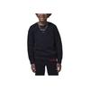 Jordan Game Time Crew Neck Pullover Comfortable Long Sleeve Sweatshirt Kids Sweatshirt Black IB5821-010