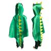 Halloween Kids' Dinosaur Costume Set with Cape and Makeup Props