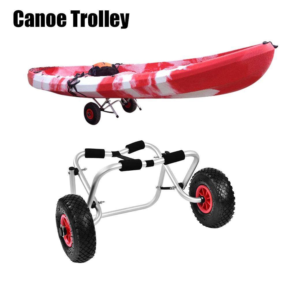 Aluminiumlegierung Kajak Kanu Rad Dolly Bootsträger Wagen Transport