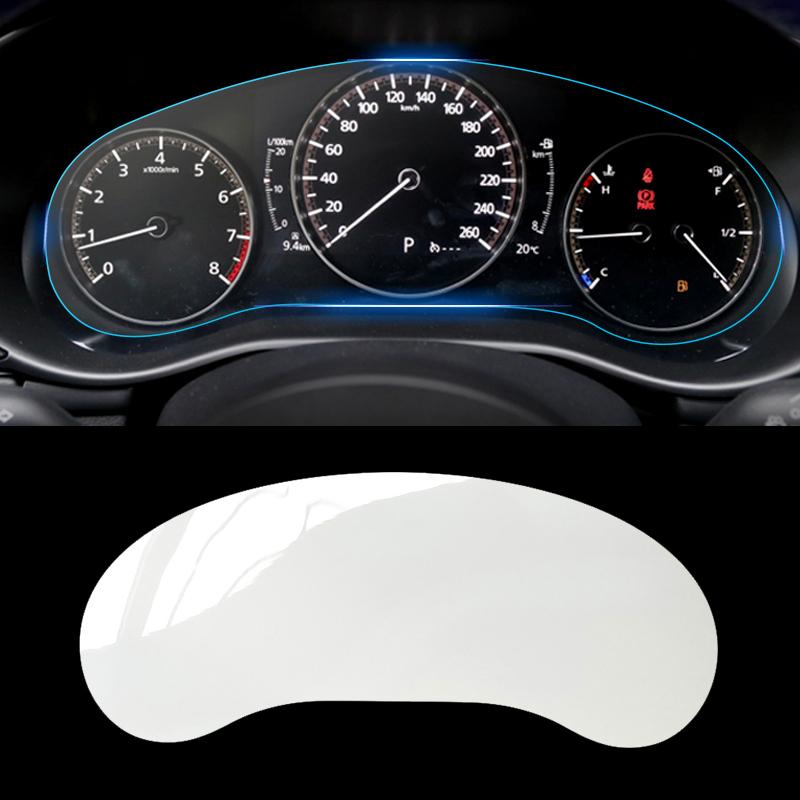 For Mazda 3 BP CX-30 CX30 2019 2020 2021 2022 2023 2024 2025 Car Dashboard Film Instrument Panel Display TPU Film Accessories