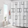Bathroom Partition Curtain Peva Waterproof Shower Curtain With Hook Mildew Proof Durable Screens Bathroom Decoration Accessories